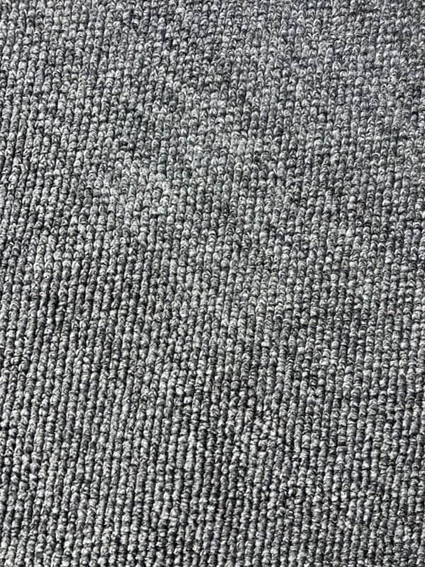 ⁦שטיח לולאות BROWN – דגם אפור שחור⁩ – תמונה ⁦4⁩